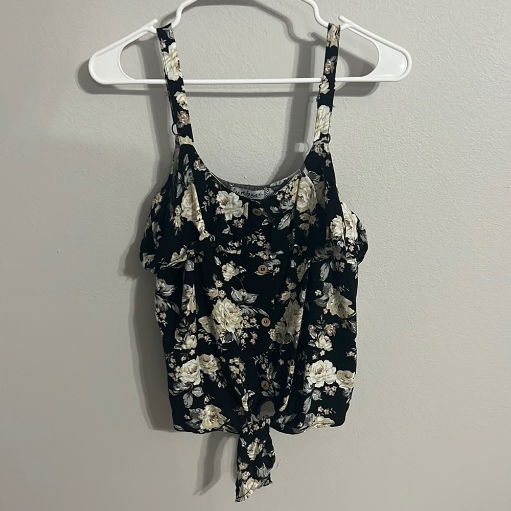Crave Fame floral tank top